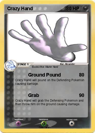 Pokemon Crazy Hand