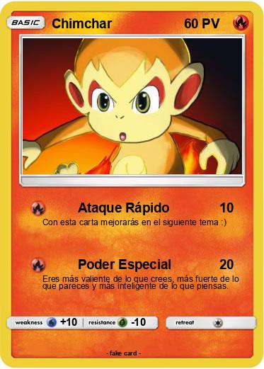 Pokemon Chimchar
