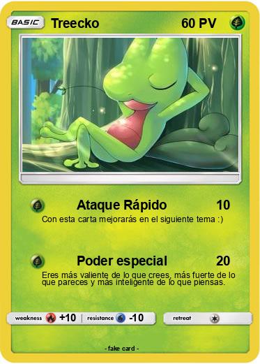 Pokemon Treecko