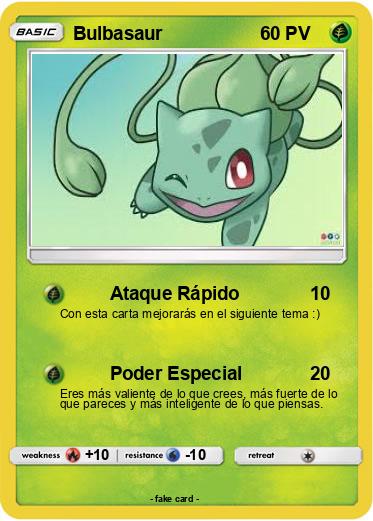 Pokemon Bulbasaur