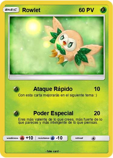 Pokemon Rowlet