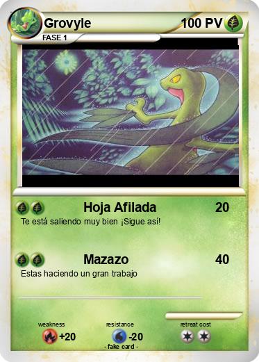 Pokemon Grovyle