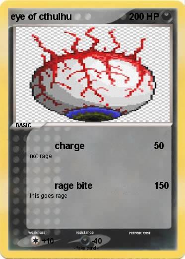 Pokemon eye of cthulhu
