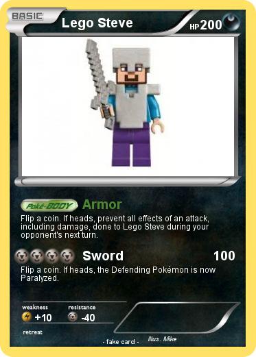 Pokemon Lego Steve