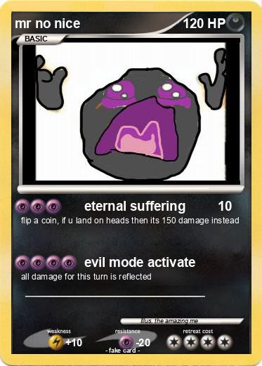 Pokemon mr no nice