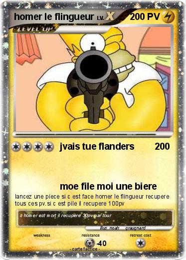 Pokemon homer le flingueur