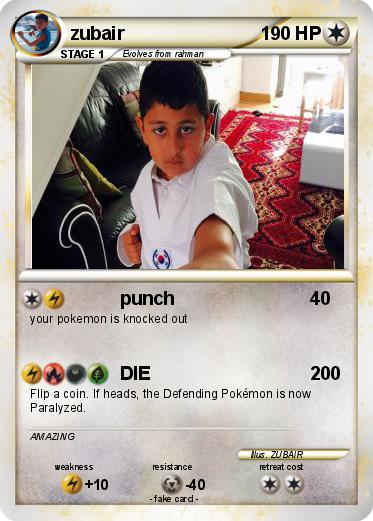 Pokemon zubair