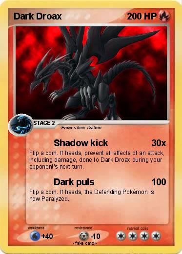 Pokemon Dark Droax