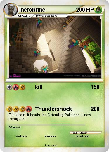 Pokemon herobrine