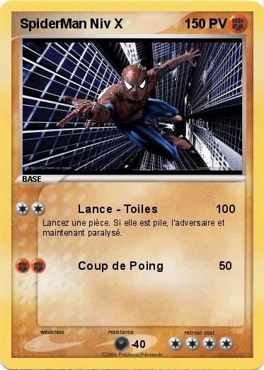 Pokemon SpiderMan Niv X