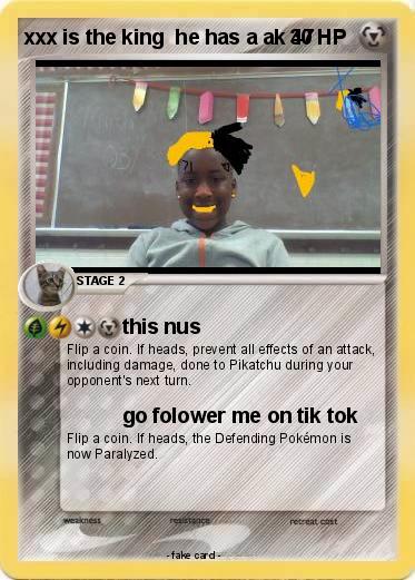 Pokemon xxx is the king  he has a ak 47