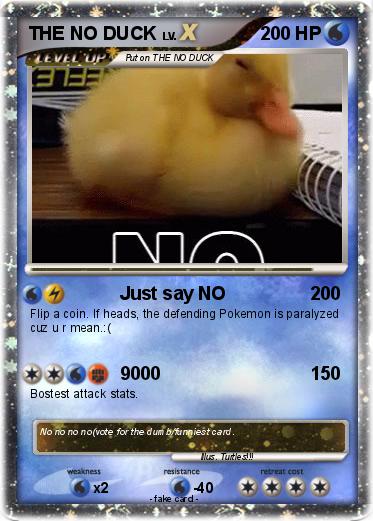 Pokemon THE NO DUCK