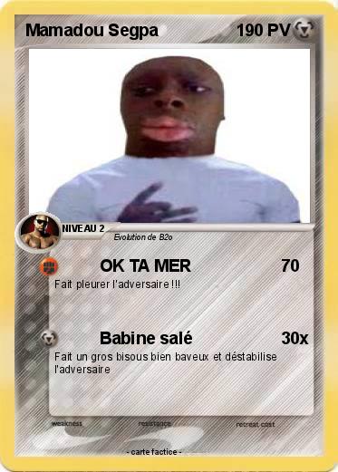 Pokemon Mamadou Segpa