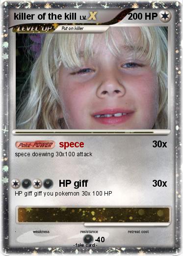 Pokemon killer of the kill