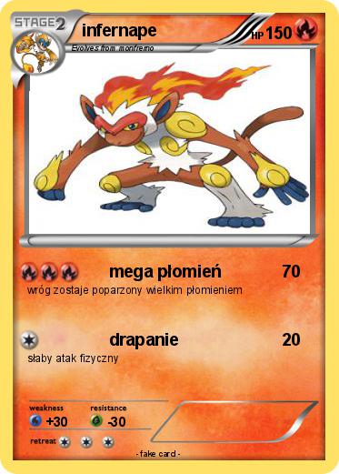 Pokemon infernape