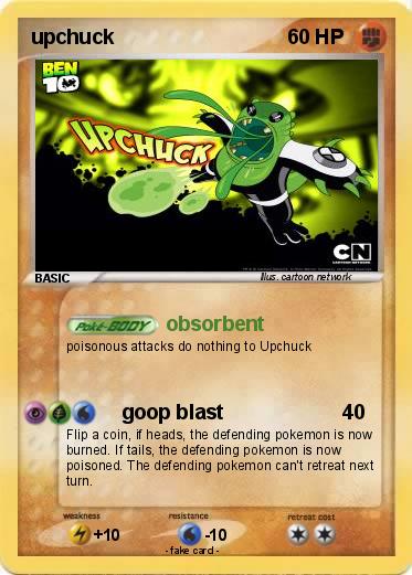 Pokemon upchuck