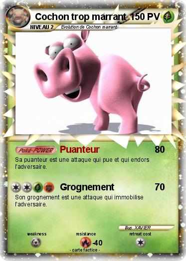Pokemon Cochon trop marrant
