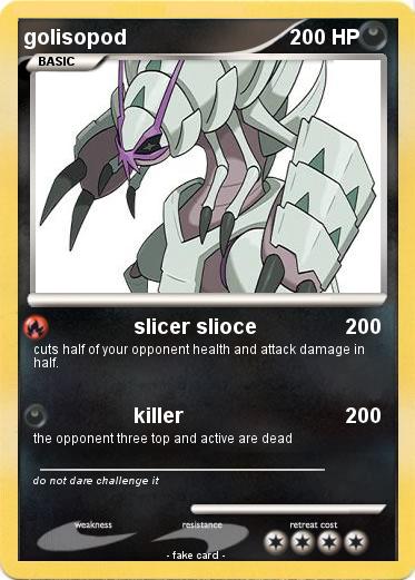 Pokemon golisopod