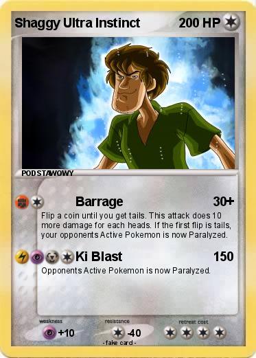 Pokemon Shaggy Ultra Instinct