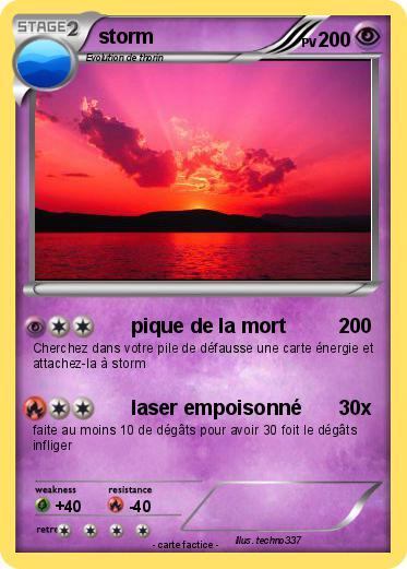 Pokemon storm