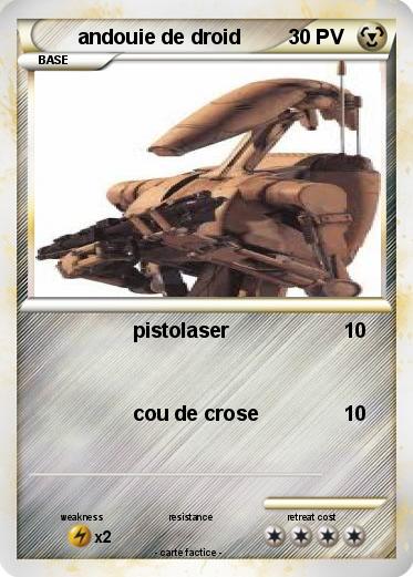 Pokemon andouie de droid