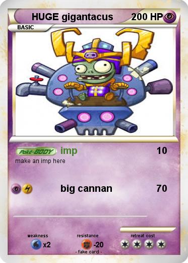 Pokemon HUGE gigantacus