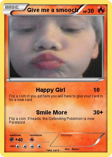 Pokemon Give me a smooch