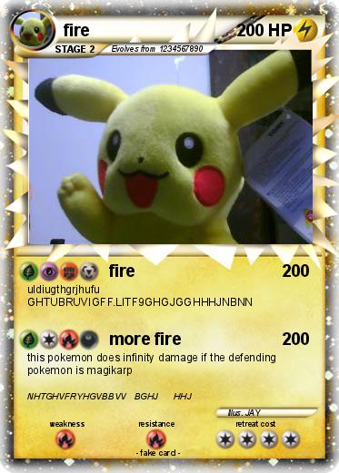 Pokemon fire