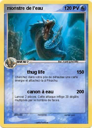 Pokemon monstre de l'eau
