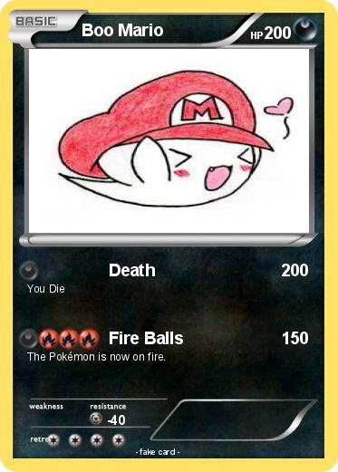 Pokemon Boo Mario