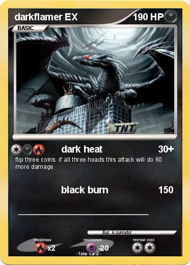 Pokemon darkflamer EX