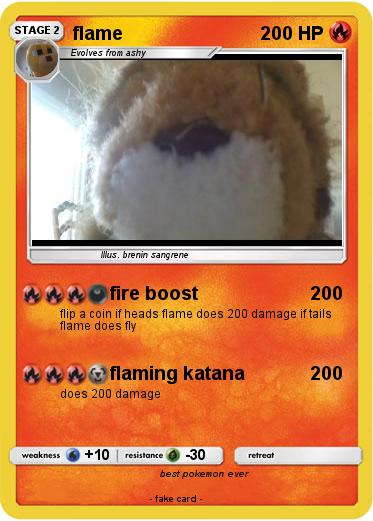 Pokemon flame