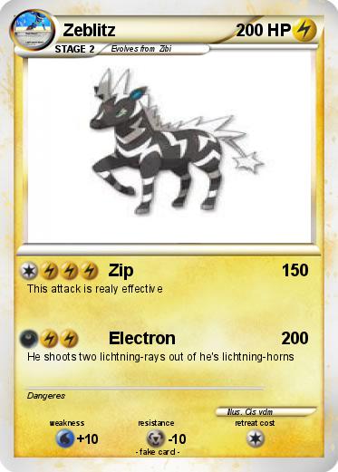 Pokemon Zeblitz