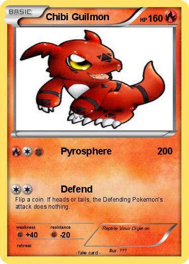 Pokemon Chibi Guilmon