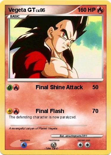 Pokemon Vegeta GT