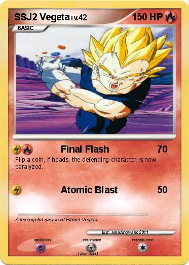 Pokemon SSJ2 Vegeta