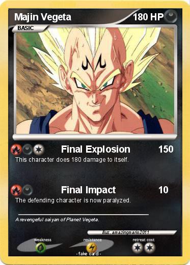 Pokemon Majin Vegeta