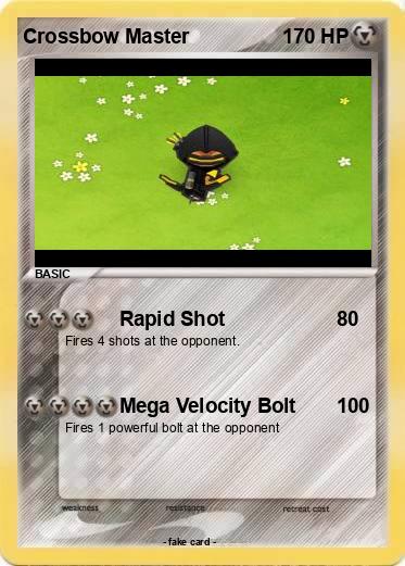 Pokemon Crossbow Master