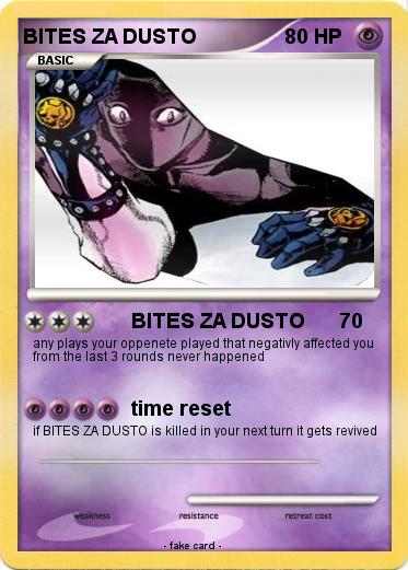 Pokemon BITES ZA DUSTO