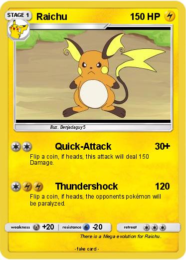 Pokemon Raichu