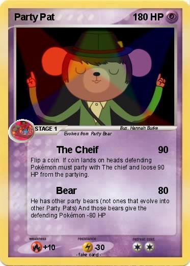 Pokemon Party Pat