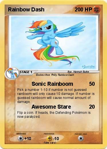 Pokemon Rainbow Dash