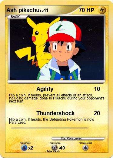Pokemon Ash pikachu