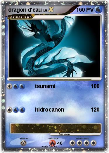Pokemon dragon d'eau