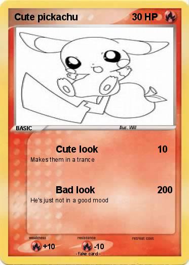Pokemon Cute pickachu