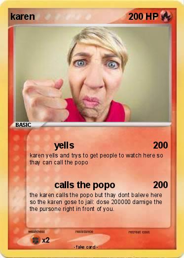 Pokemon karen