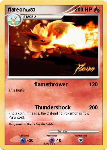 Pokemon flareon