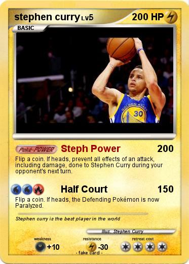 Pokemon stephen curry