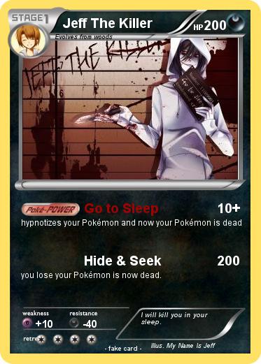 Pokemon Jeff The Killer