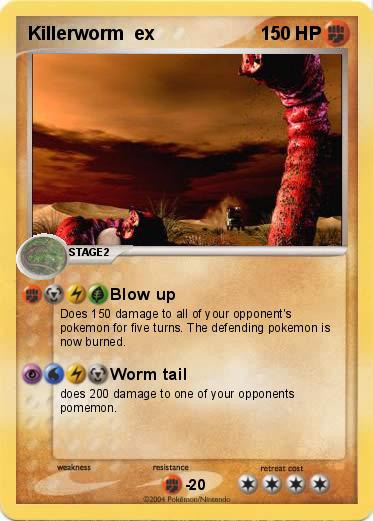 Pokemon Killerworm  ex